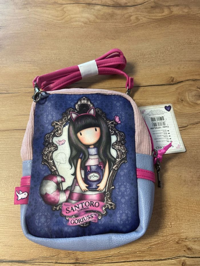 Sac santoro gorjuss violet et rose