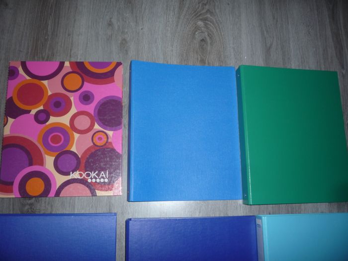LOT DE 5 GRANDS CLASSEURS - DOS 4,5 cm - NEUF - n°04 - photo numéro 6