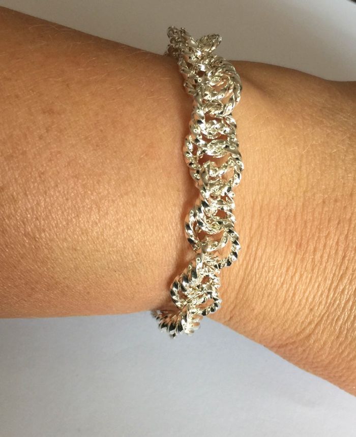 Bracelet en plaqué argent - photo numéro 3