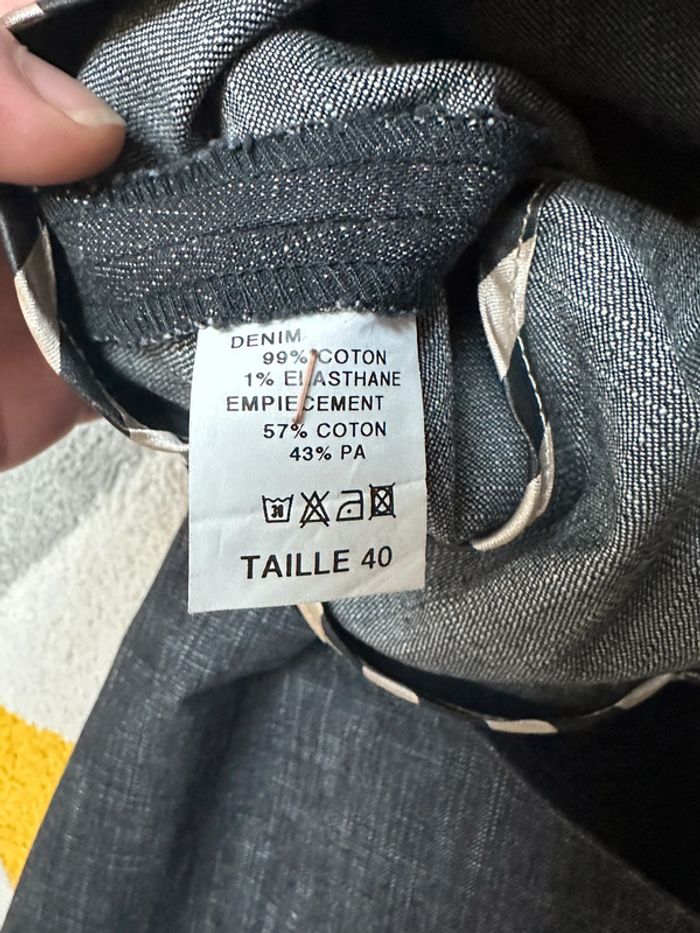 Jupe en jeans Casagrande Taille 40 - photo numéro 4