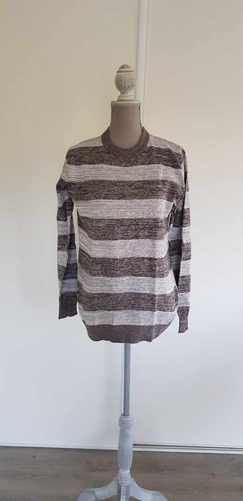 Pull rayé chaud