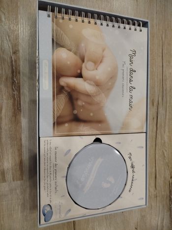 Coffret naissance (empreinte + album)