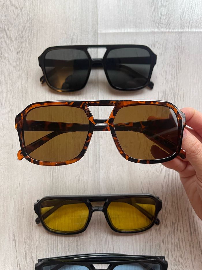 Lot de 5 lunettes de plage, lunettes de style, lunettes de mode - photo numéro 9