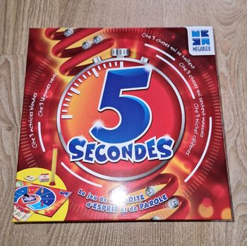 Jeu 5 secondes megableu neuf