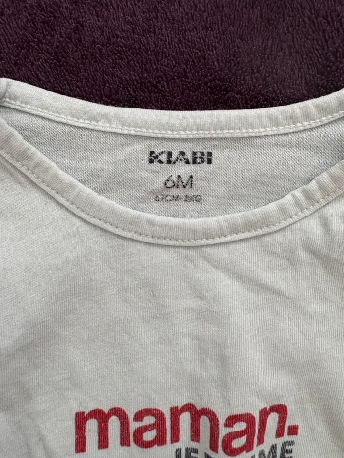 Ensemble « Maman Je t’aime » Kiabi - photo numéro 3