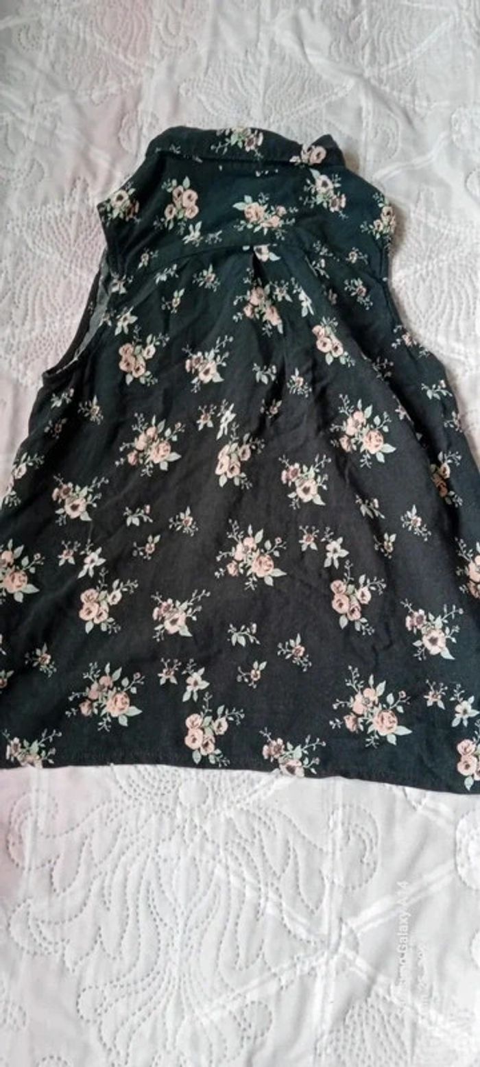 Blouse en viscose motif fleurs fille 152 cm L.O.G.G - photo numéro 13