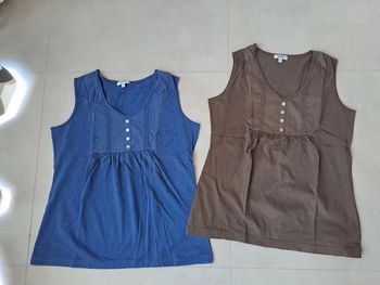 Lot de 2 débardeurs T2 Zamba - TBE