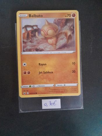 Carte Pokémon Balbuto 101/202
