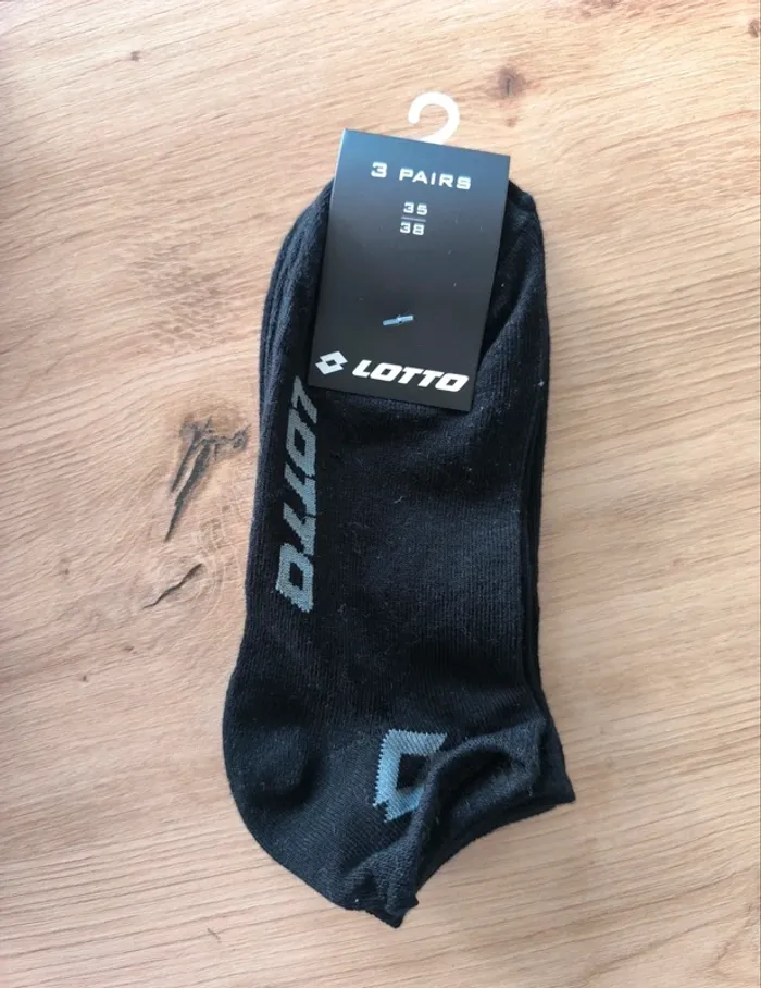 Lot de 3 paires de chaussettes Lotto , 35/38 neuve