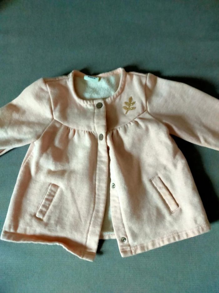 Veste fille Tape à l’œil – Taille 23 mois – Rose poudré - photo numéro 6