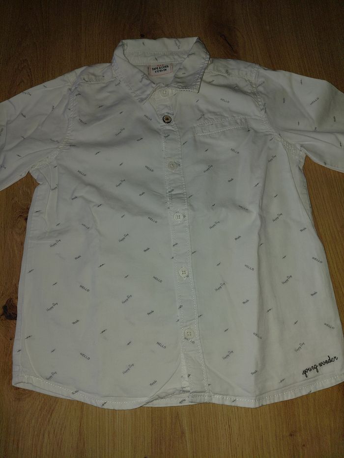 Chemise garcon