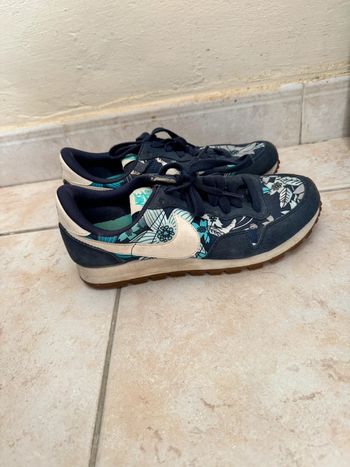 Nike Air bleu liberty fleurs