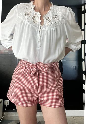 Blouse broderies anglaises Capucine