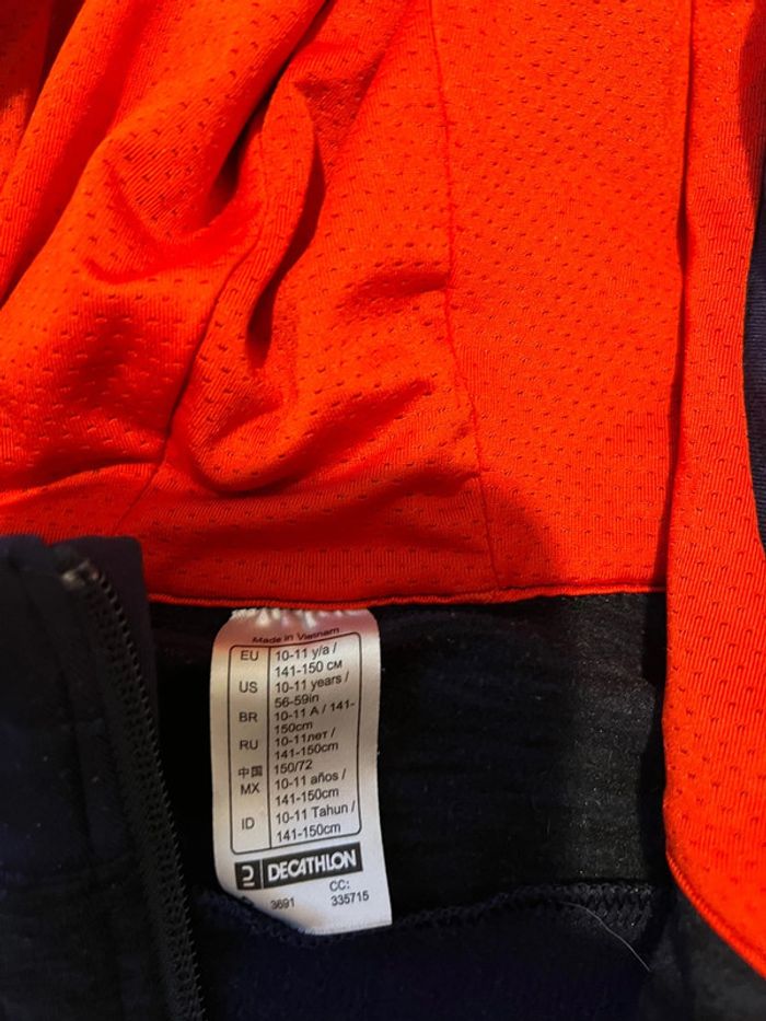 Gilet décathlon bleu marine - photo numéro 4