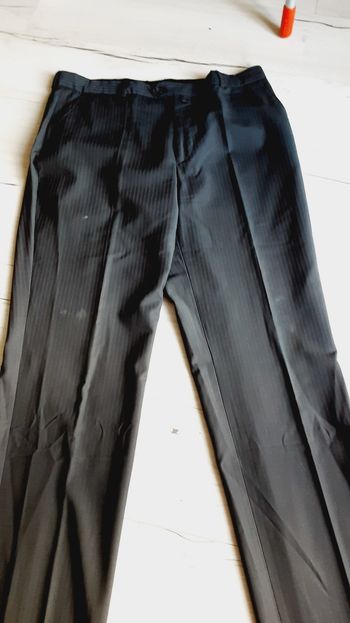 Vêtement homme pantalon de costume gris Devred taille 48