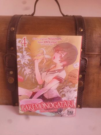 Manga Bakemonogatari tome 4 collector édition limitée