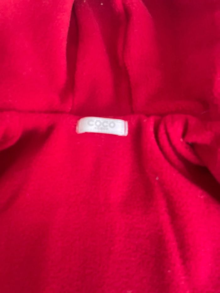 Manteau rouge 12/18 mois - photo numéro 3
