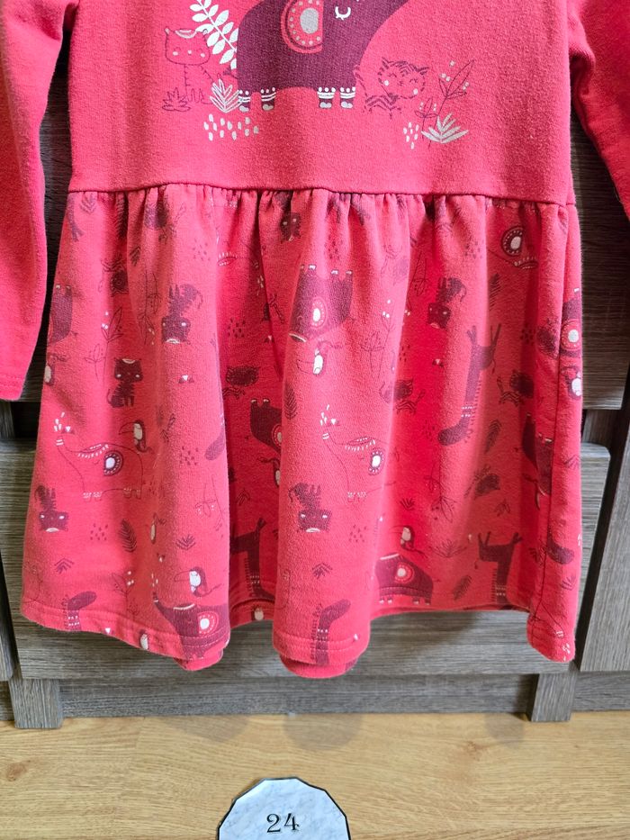 Vêtement Bébé Fille - Robe - Petit Béguin - 24 mois 92 cm - photo numéro 5