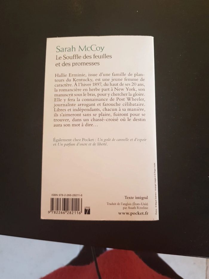 Le souffle des feuilles et des promesses - Sarah Mc Coy - photo numéro 2