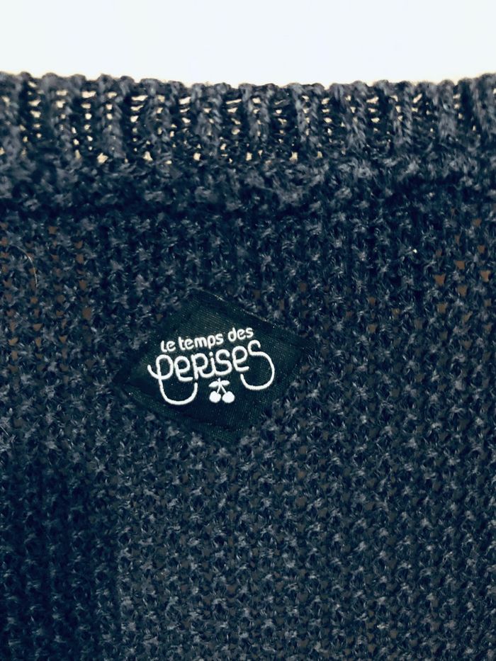 Superbe pull bleu marine 14 ans Le temps des cerises - photo numéro 4