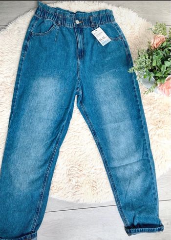 Jean coupe  mom 14/15 ans