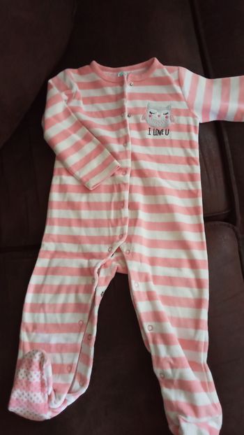 Joli petit Pyjama pour demoiselles taille 23 mois "TEX" - comme Neuf