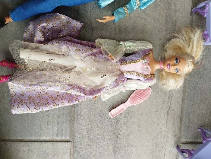 Chambre - maison poupée chateau Mattel - photo numéro 7