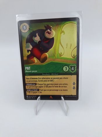 Carte Lorcana 88/204 FR chap. 2 : Pat