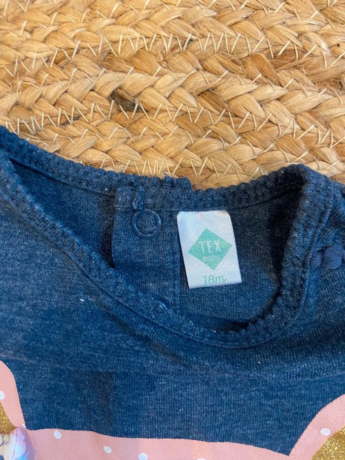 Tee-shirts manches longues fille 18 mois Kiabi - photo numéro 2