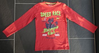 Tee shirt manches longues garçon 7-8 ans