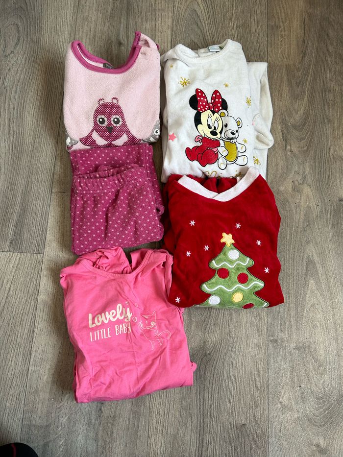 Lot de 4 pyjamas