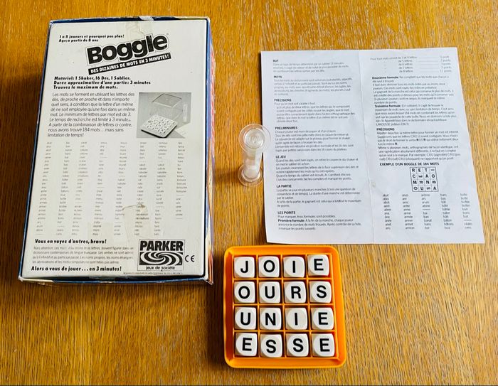 Jeu Boggle - photo numéro 4