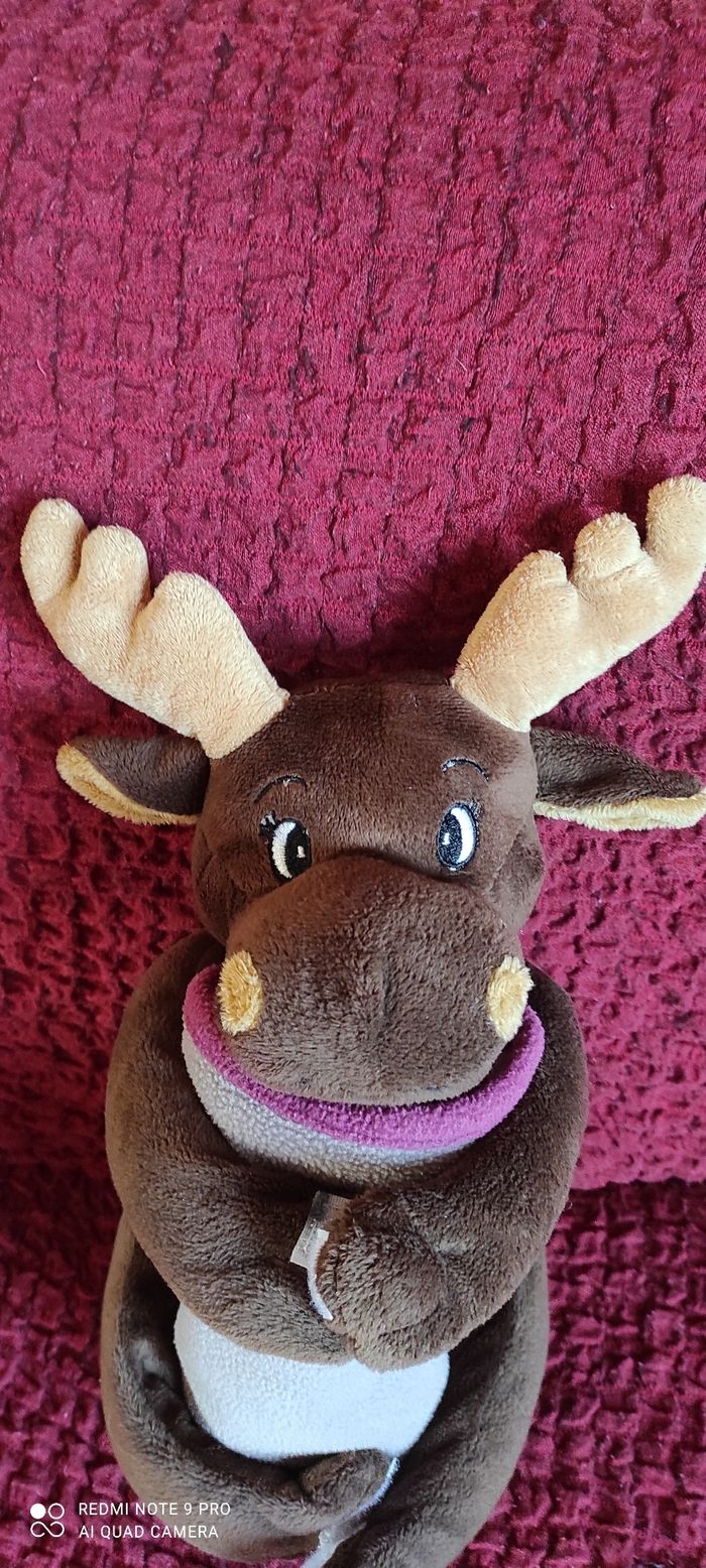 Peluche cerf avec plaid polaire babymoov - photo numéro 3