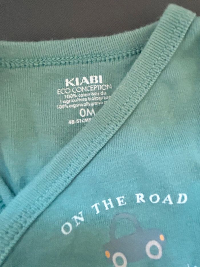 Lot de 2 bodys manches longues , naissance, kiabi - photo numéro 4