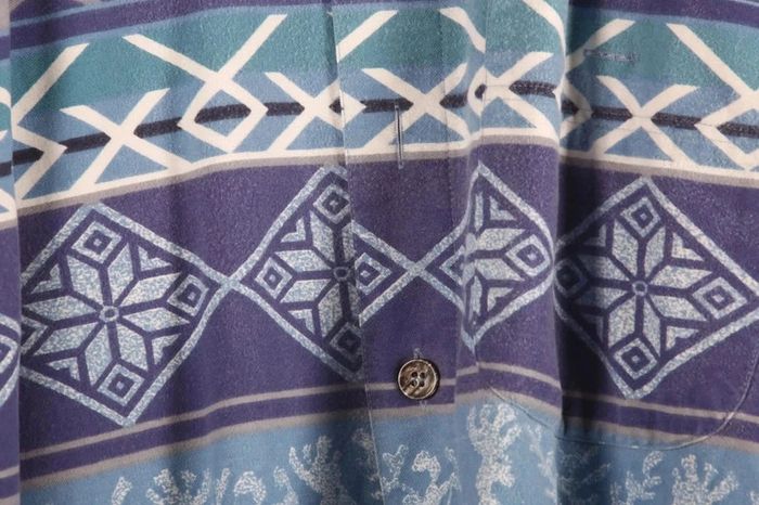 Superbe veste légère en coton vintage 80's unisexe (#23575) - photo numéro 3