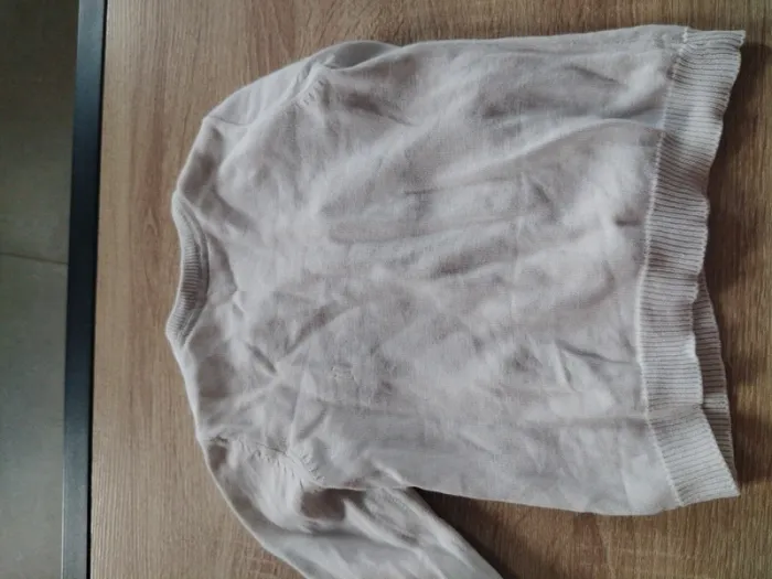 Gilet blanc fille 9-12 mois H&M - photo numéro 3