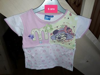 🏵 Tee Shirt MINNIE en 6 ans 🏵