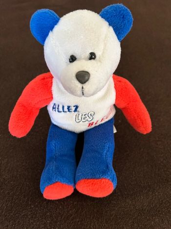 Ourson Allez les bleus