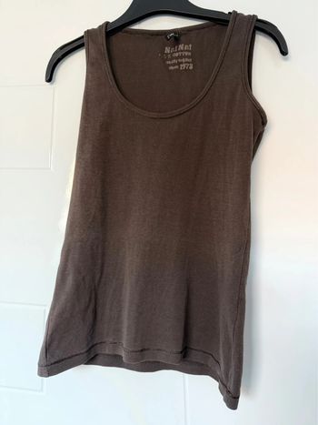 Débardeur Naf Naf marron en XS