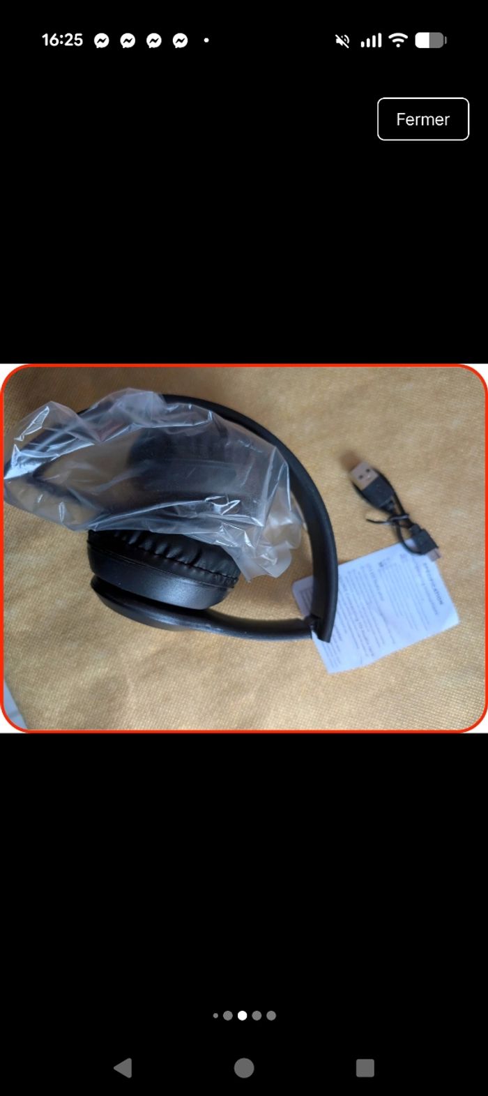 Casque Sans Fil P47 Bluetooth 5.0+EDR - Neuf (Boîte abîmée - photo numéro 7