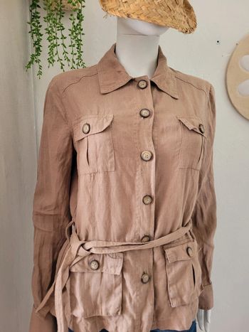 Veste en lin Caroll