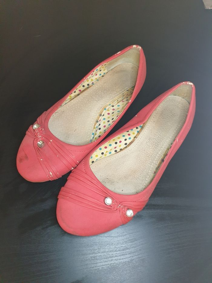 Ballerines rouges