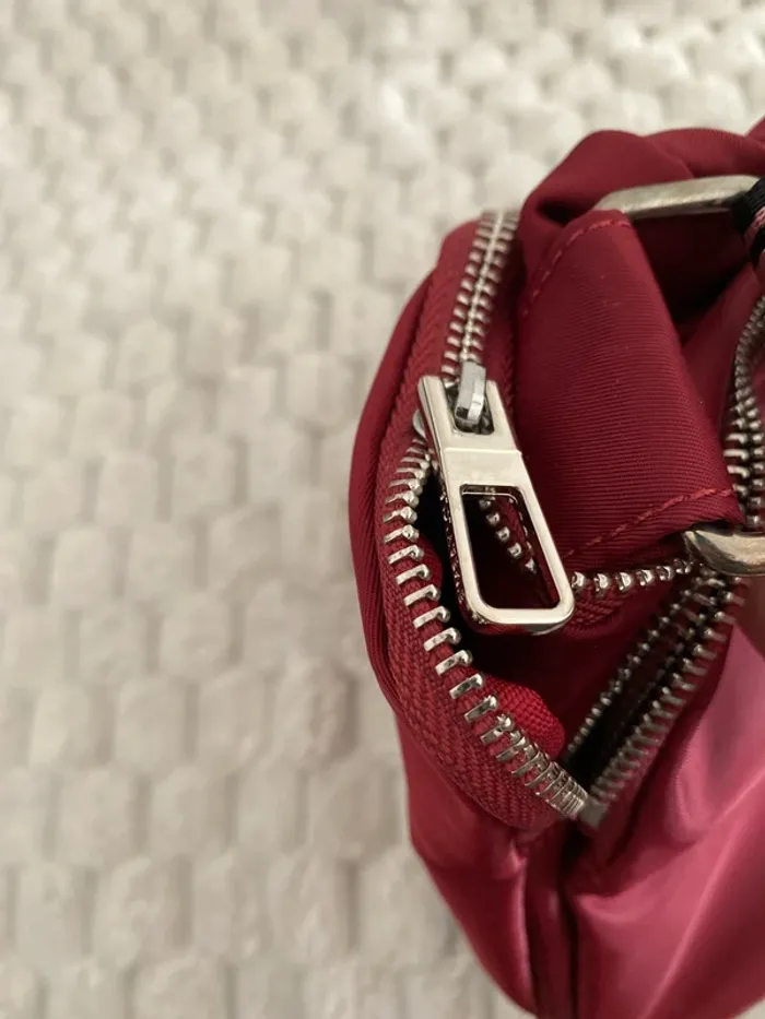Sac bandoulière bordeaux - photo numéro 7