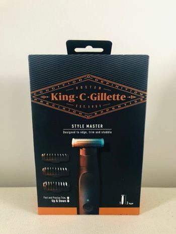 King C. Gillette Style Master Tondeuse à barbe aux embouts rechargeables King C. Gillette Style Master Tondeuse à barbe aux embouts rechargeables King C. Gillette Style Master Tondeuse à barbe aux embouts rechargeables King C. Gillette Style Master Tondeu