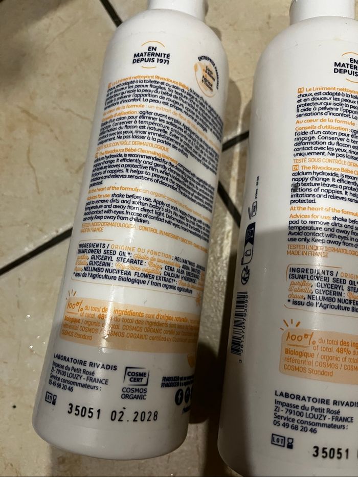 Liniment nettoyant bébé - photo numéro 3