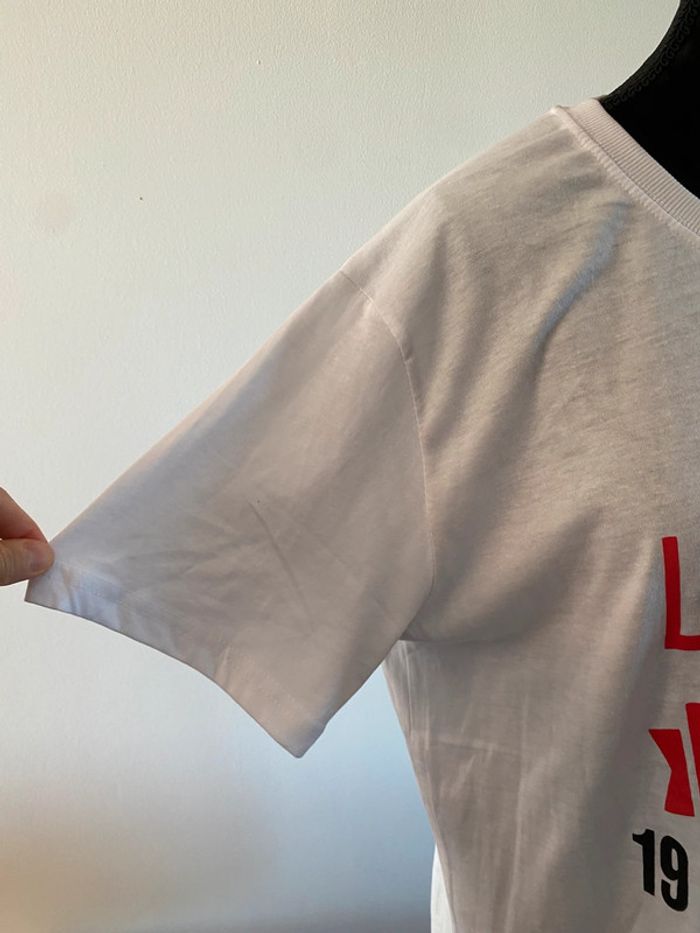 Tee shirt Lee Cooper blanc neuf avec étiquette taille M / L - photo numéro 3