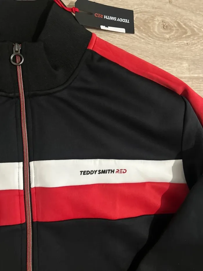 Veste de survêtement Teddy Smith red 3XL - photo numéro 2