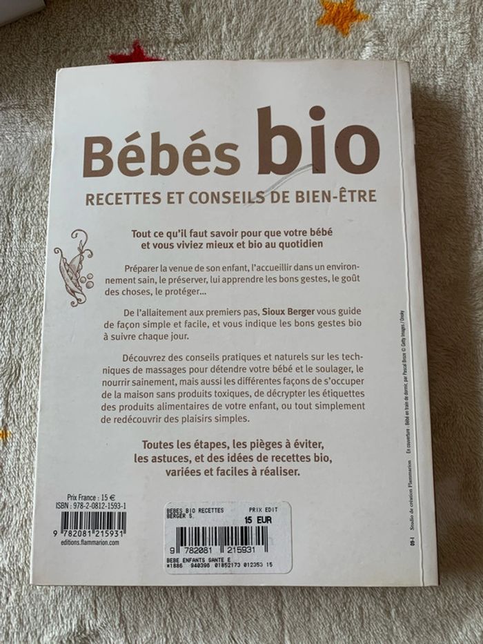 Bébé bio Recettes et Conseils de Bien-Etre - photo numéro 2