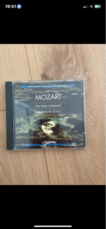 CD MOZART eine kleine nachtmusik Symphony No.29 in A
