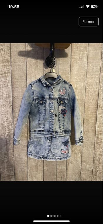 Ensemble bébé fille taille 3 ans